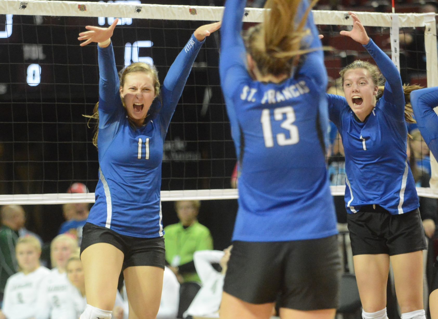 St. Francis Volleyball 11.8